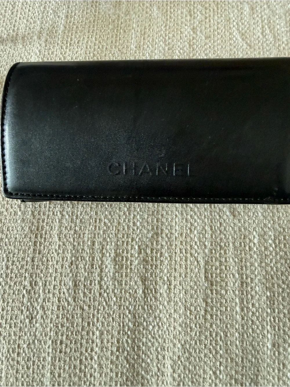 CHANEL Black Women's Cat-Eye Eyeglass Frames